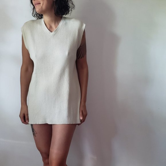 Oversized Guess Sweater Vest - Picture 1 of 4